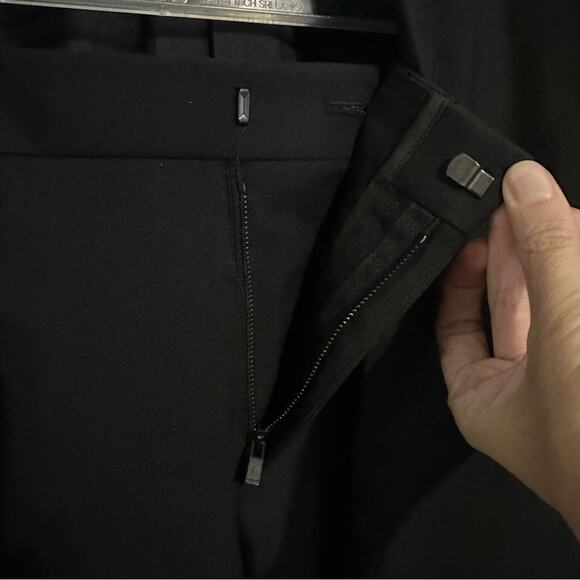 Saint Laurent Classic Trousers in Grain de Poudre size FR 36 Noir Wool - Picture 6 of 9